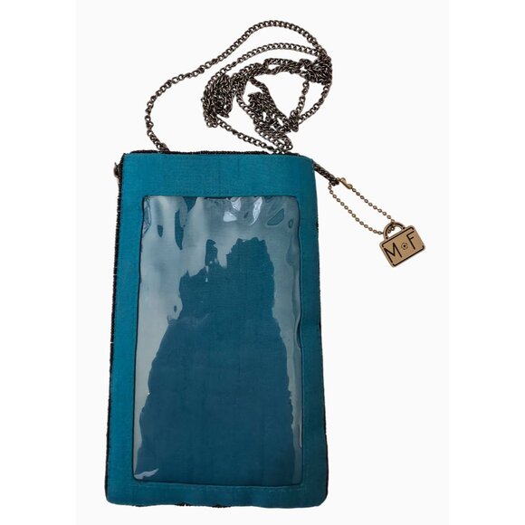 MARY FRANCES Inner Peace Beaded Crossbody Phone Bag - Picture 7 of 8